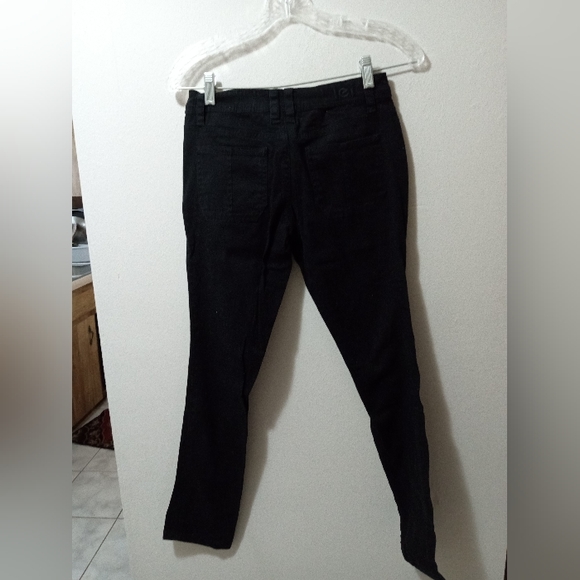 Juniors lei Taylor Chinos full length skinny stretch jeans size 1 - Picture 4 of 5
